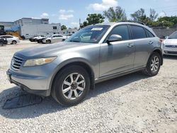 2007 Infiniti FX35 en venta en Opa Locka, FL