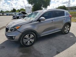 KIA Sportage salvage cars for sale: 2015 KIA Sportage EX