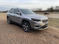 2020 Jeep Cherokee Limited en venta en Grand Prairie, TX