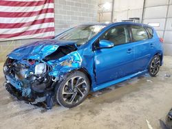 Toyota Corolla im salvage cars for sale: 2017 Toyota Corolla IM