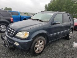 Salvage cars for sale at Arlington, WA auction: 2002 Mercedes-Benz ML 500