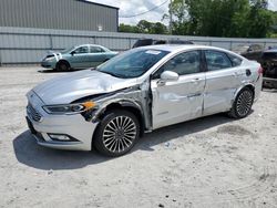 Buy Salvage Cars For Sale now at auction: 2018 Ford Fusion TITANIUM/PLATINUM HEV