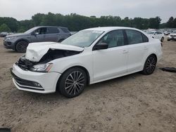 Volkswagen Jetta Sport salvage cars for sale: 2016 Volkswagen Jetta Sport