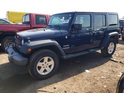 Salvage cars for sale at Elgin, IL auction: 2013 Jeep Wrangler Unlimited Sport