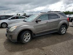Salvage cars for sale at Indianapolis, IN auction: 2010 Chevrolet Equinox LT