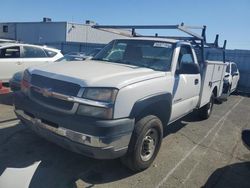 Chevrolet salvage cars for sale: 2004 Chevrolet Silverado C2500 Heavy Duty