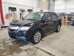 Salvage cars for sale from Copart Mcfarland, WI: 2015 Acura MDX Technology