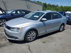 Salvage cars for sale at Exeter, RI auction: 2012 Volkswagen Jetta SE