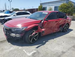 Carros salvage a la venta en subasta: 2019 Honda Accord Sport