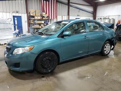 Salvage cars for sale from Copart West Mifflin, PA: 2010 Toyota Corolla Base