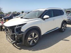 Salvage cars for sale at San Martin, CA auction: 2021 Nissan Rogue SL