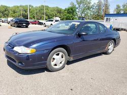 Chevrolet Monte Carlo ss salvage cars for sale: 2001 Chevrolet Monte Carlo SS