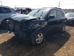 Salvage cars for sale at Elgin, IL auction: 2006 Hyundai Tucson GL