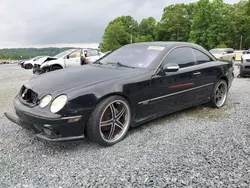 Salvage cars for sale from Copart Concord, NC: 2003 Mercedes-Benz CL 500