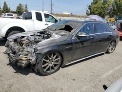 Salvage cars for sale from Copart Rancho Cucamonga, CA: 2014 Mercedes-Benz S 63 AMG