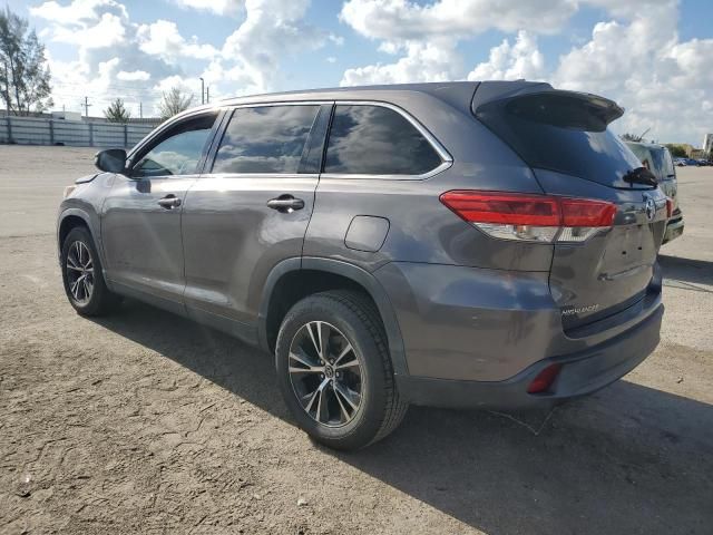 2019 Toyota Highlander LE