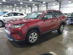 Salvage cars for sale at Ham Lake, MN auction: 2020 Toyota Rav4 LE