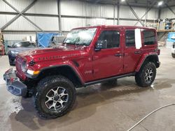 Salvage cars for sale at Montreal Est, QC auction: 2022 Jeep Wrangler Unlimited Rubicon