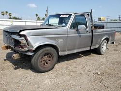 Salvage cars for sale at Mercedes, TX auction: 1993 Ford F150