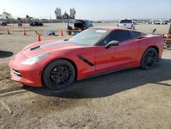 Salvage cars for sale from Copart San Diego, CA: 2016 Chevrolet Corvette Stingray Z51 1LT