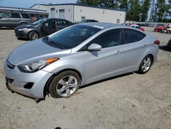 Salvage cars for sale at Arlington, WA auction: 2012 Hyundai Elantra GLS