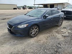 Salvage cars for sale at Temple, TX auction: 2016 Mazda 6 Touring