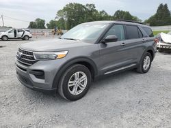 Salvage cars for sale at Gastonia, NC auction: 2021 Ford Explorer XLT