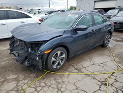 Salvage cars for sale at Chicago Heights, IL auction: 2020 Honda Civic LX