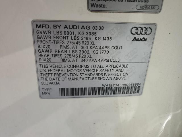 2008 Audi Q7 3.6 Quattro Premium