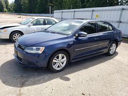 Salvage cars for sale at Arlington, WA auction: 2014 Volkswagen Jetta Hybrid