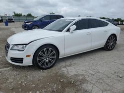 Salvage cars for sale at Kansas City, KS auction: 2012 Audi A7 Prestige