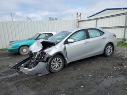 Salvage cars for sale from Copart Albany, NY: 2017 Toyota Corolla L