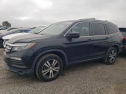 Salvage cars for sale from Copart San Martin, CA: 2017 Honda Pilot EX