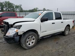 Salvage cars for sale at Spartanburg, SC auction: 2021 Nissan Titan S