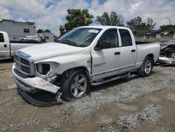 Salvage cars for sale at Opa Locka, FL auction: 2007 Dodge RAM 1500 ST