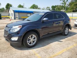 Salvage cars for sale at Wichita, KS auction: 2017 Chevrolet Equinox LT