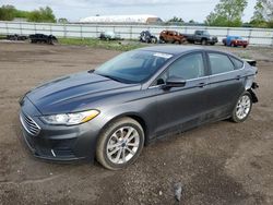 Ford Fusion SE salvage cars for sale: 2020 Ford Fusion SE