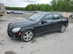 Salvage cars for sale from Copart Albany, NY: 2010 Mercedes-Benz C 300 4matic