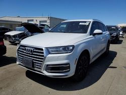 Salvage cars for sale from Copart Martinez, CA: 2017 Audi Q7 Premium Plus
