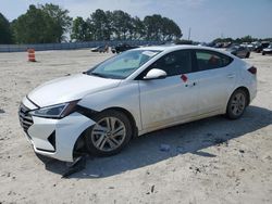 Salvage cars for sale at Loganville, GA auction: 2020 Hyundai Elantra SEL