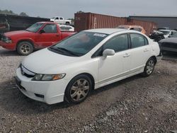 Salvage cars for sale from Copart Hueytown, AL: 2010 Honda Civic LX