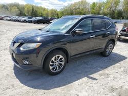 Salvage cars for sale at North Billerica, MA auction: 2015 Nissan Rogue S