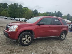 Salvage cars for sale at Mendon, MA auction: 2005 Chevrolet Equinox LT