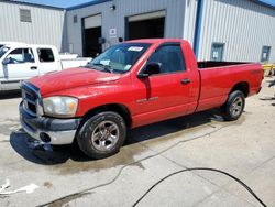 Salvage cars for sale from Copart New Orleans, LA: 2007 Dodge RAM 1500 ST