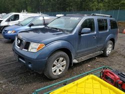 Nissan salvage cars for sale: 2005 Nissan Pathfinder LE