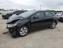 Salvage cars for sale at Indianapolis, IN auction: 2013 Honda Civic LX