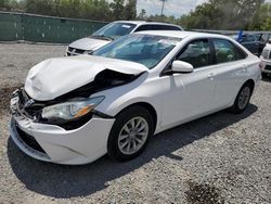 Vehiculos salvage en venta de Copart Riverview, FL: 2015 Toyota Camry LE