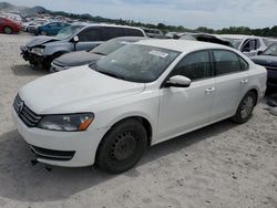 Salvage cars for sale at Madisonville, TN auction: 2014 Volkswagen Passat S