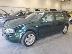 Salvage cars for sale at Milwaukee, WI auction: 2001 Volkswagen Golf GLS