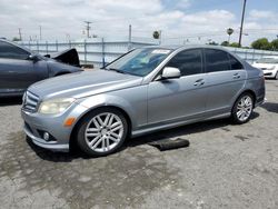 Salvage cars for sale at Colton, CA auction: 2008 Mercedes-Benz C300